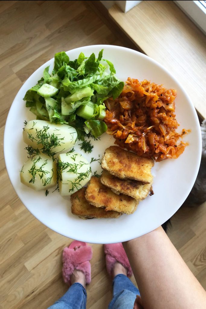 kotleciki z wędzonego tofu